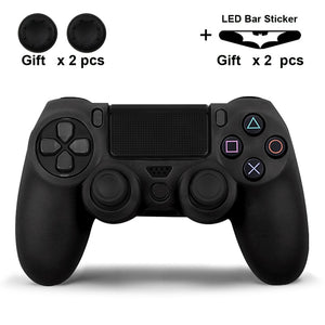 Soft Silicone Gel Rubber Case Cover For SONY Playstation 4 PS4 Controller Skin Protection Case For PS4 Pro Slim Gamepad Controle