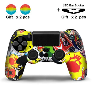 Soft Silicone Gel Rubber Case Cover For SONY Playstation 4 PS4 Controller Skin Protection Case For PS4 Pro Slim Gamepad Controle