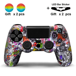 Soft Silicone Gel Rubber Case Cover For SONY Playstation 4 PS4 Controller Skin Protection Case For PS4 Pro Slim Gamepad Controle