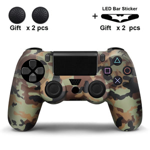 Soft Silicone Gel Rubber Case Cover For SONY Playstation 4 PS4 Controller Skin Protection Case For PS4 Pro Slim Gamepad Controle